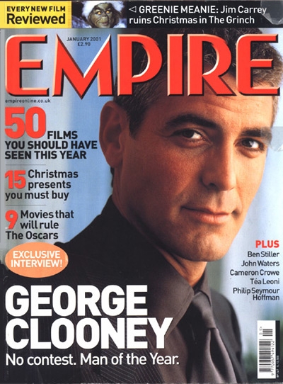 EMPIRE magazine side cover Issue 139 January 2001