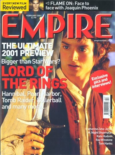 EMPIRE magazine side cover Issue 140 February 2001