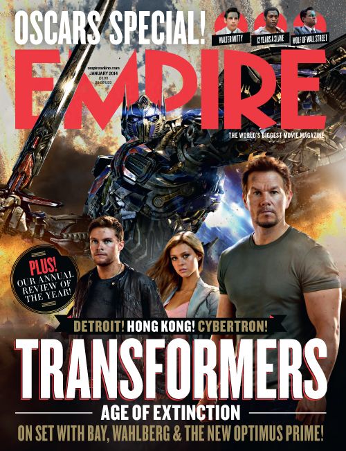 EMPIRE magazine side cover Issue 295 January 2014