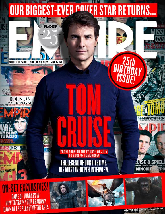 EMPIRE magazine side cover Issue 299 May 2014