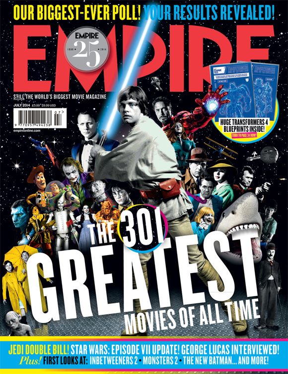 EMPIRE magazine side cover Issue 301 July 2014