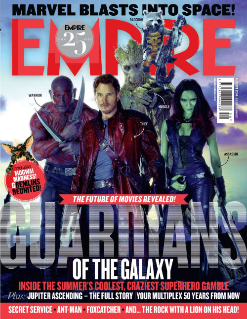 EMPIRE magazine side cover Issue 302 August 2014