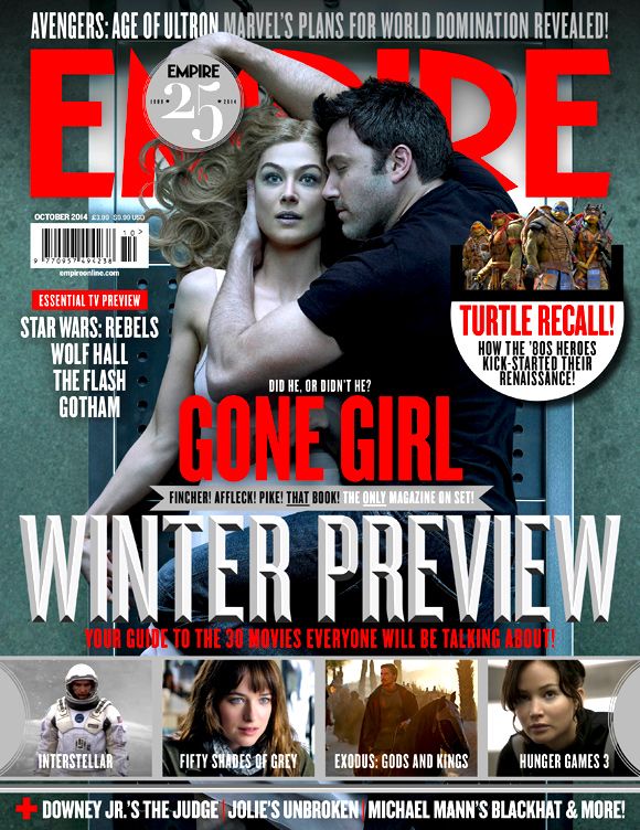 EMPIRE magazine side cover Issue 304 October 2014