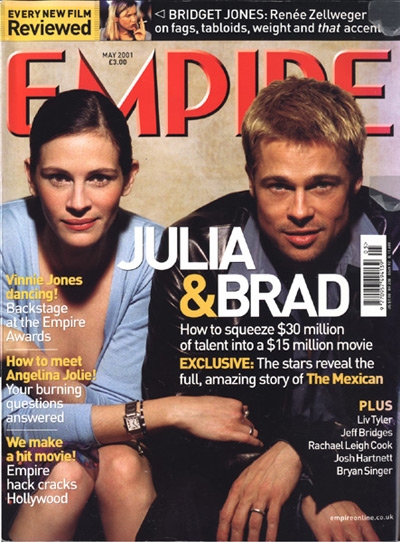 EMPIRE magazine side cover Issue 143 May 2001
