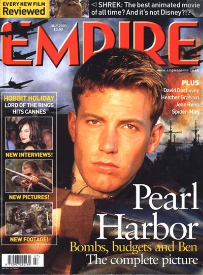 EMPIRE magazine side cover Issue 145 July 2001