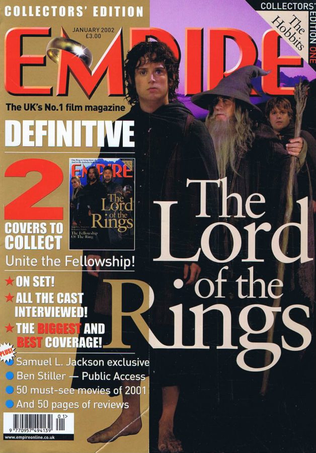 EMPIRE magazine side cover Issue 151 January 2002