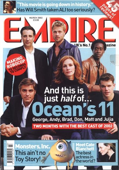 EMPIRE magazine side cover Issue 153 March 2002