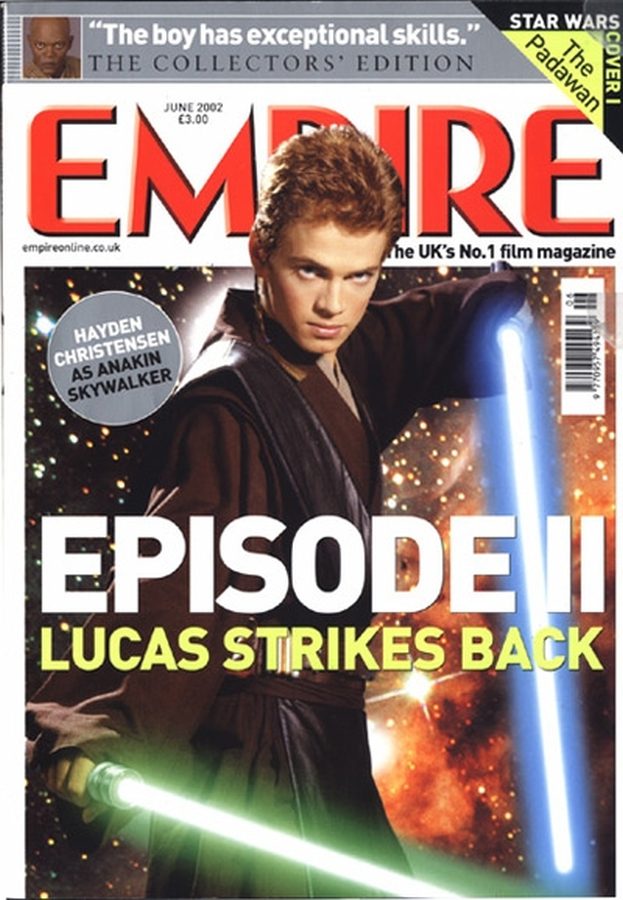 EMPIRE magazine side cover Issue 156 June 2002