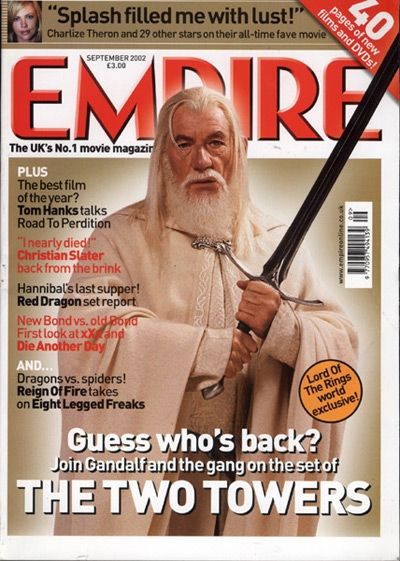 EMPIRE magazine side cover Issue 159 September 2002