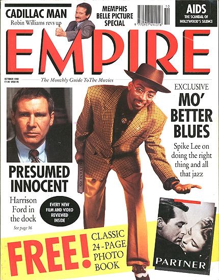 EMPIRE magazine side cover Issue 16 October 1990