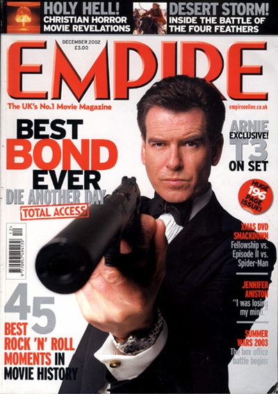 EMPIRE magazine side cover Issue 162 December 2002