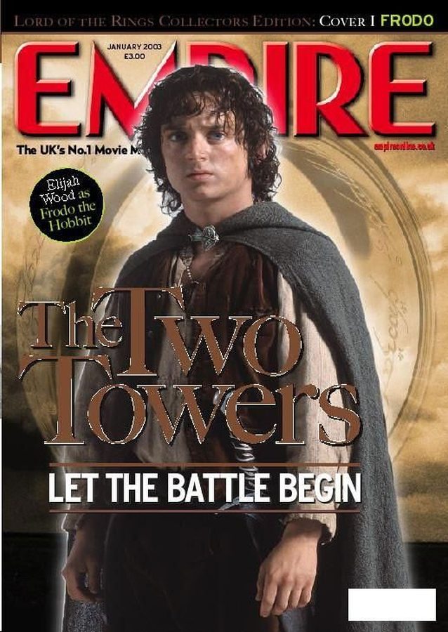 EMPIRE magazine side cover Issue 163 January 2003