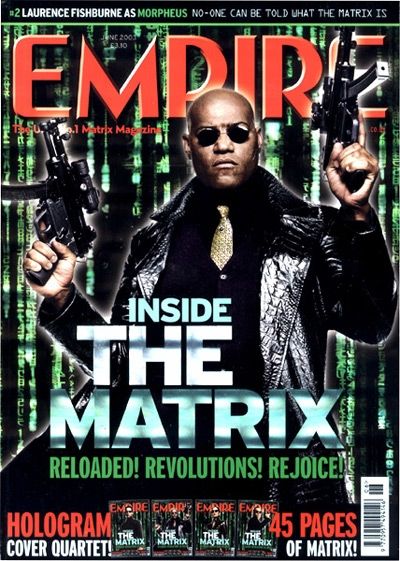 EMPIRE magazine side cover Issue 168 June 2003