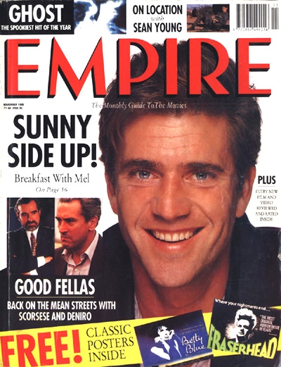 EMPIRE magazine side cover Issue 17 November 1990