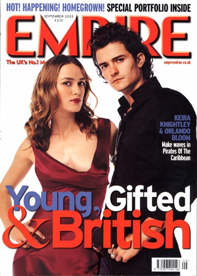 EMPIRE magazine side cover Issue 171 September 2003