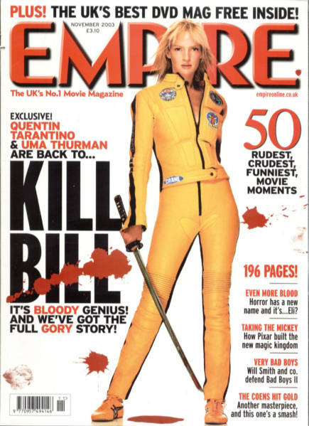 EMPIRE magazine side cover Issue 173 November 2003