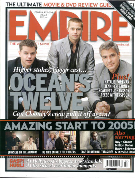 EMPIRE magazine side cover Issue 188 February 2005