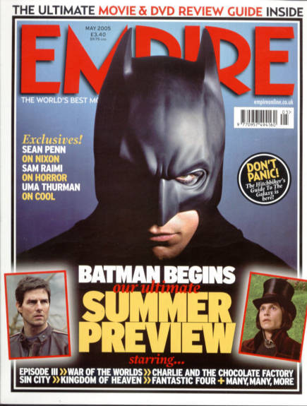 EMPIRE magazine side cover Issue 191 May 2005
