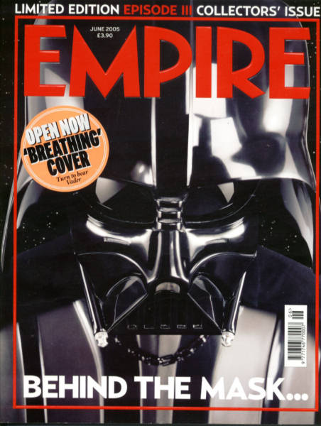 EMPIRE magazine side cover Issue 192 June 2005