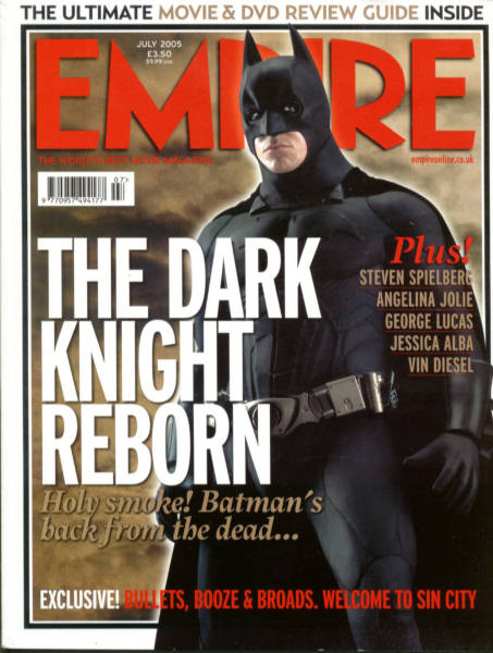 EMPIRE magazine side cover Issue 193 July 2005