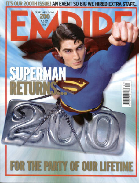 EMPIRE magazine side cover Issue 200 February 2006