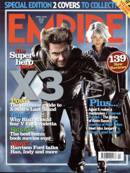EMPIRE magazine side cover Issue 202 April 2006