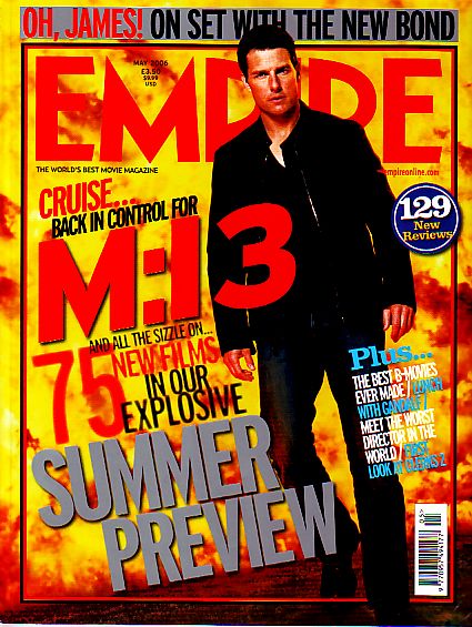 EMPIRE magazine side cover Issue 203 May 2006
