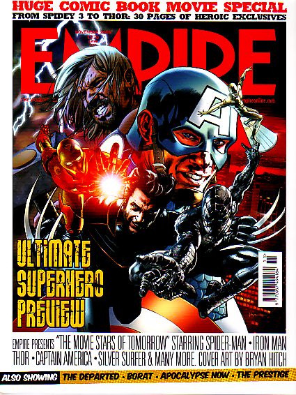 EMPIRE magazine side cover Issue 209 November 2006