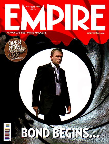 EMPIRE magazine side cover Issue 210 December 2006