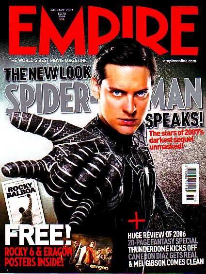 EMPIRE magazine side cover Issue 211 January 2007