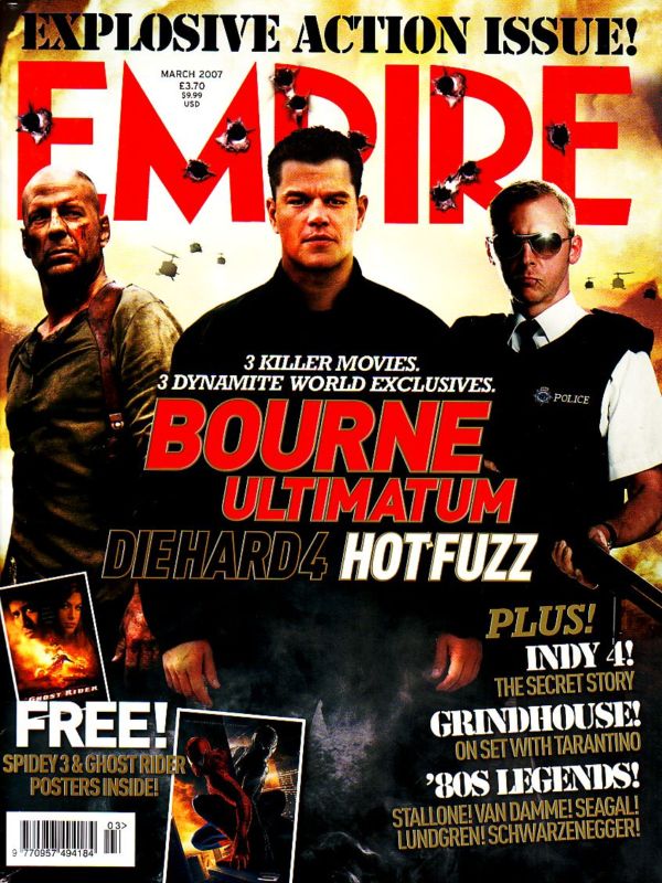 EMPIRE magazine side cover Issue 213 March 2007