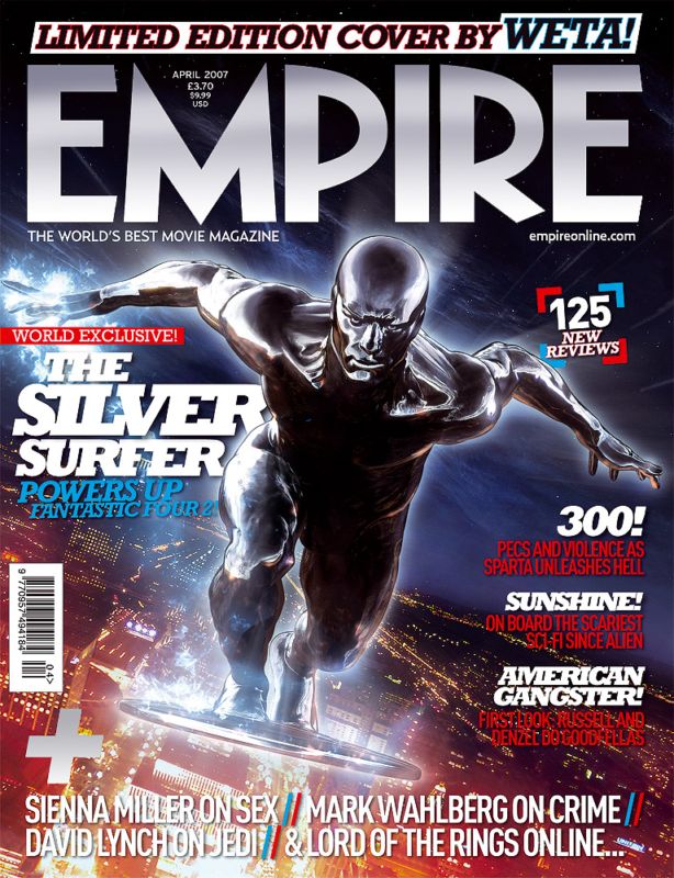 EMPIRE magazine side cover Issue 214 April 2007