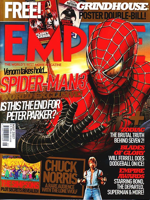 EMPIRE magazine side cover Issue 215 May 2007