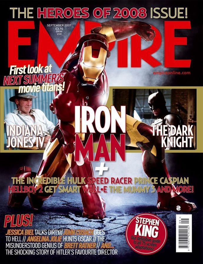 EMPIRE magazine side cover Issue 219 September 2007