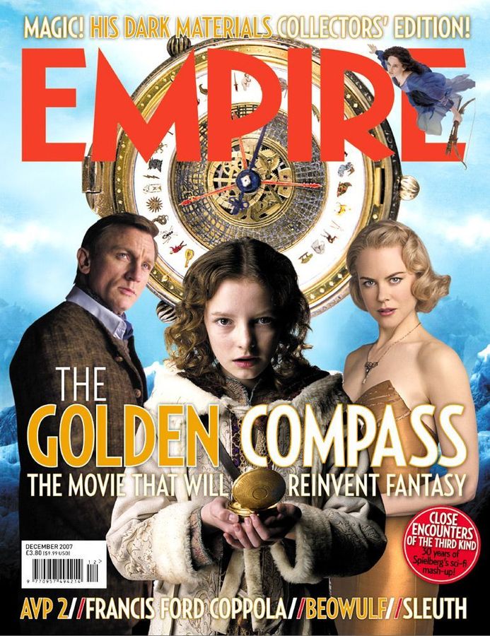 EMPIRE magazine side cover Issue 222 December 2007
