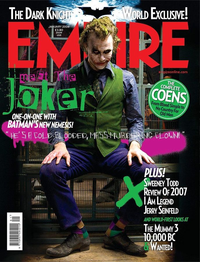 EMPIRE magazine side cover Issue 223 January 2008