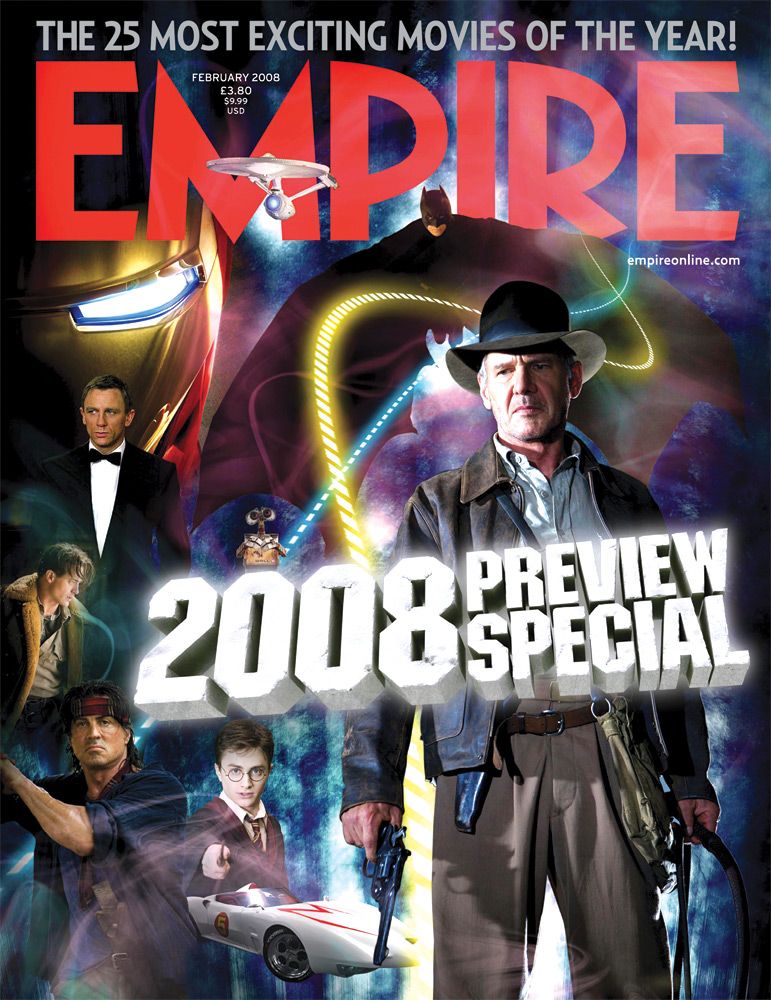 EMPIRE magazine side cover Issue 224 February 2008
