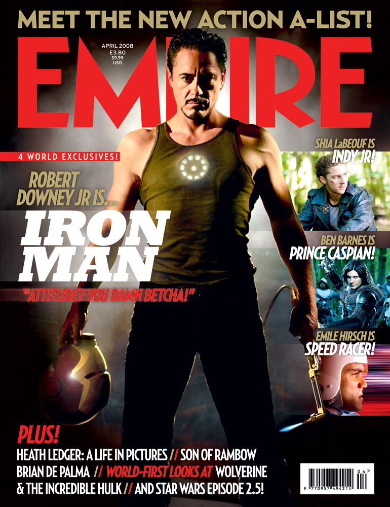 EMPIRE magazine side cover Issue 226 April 2008