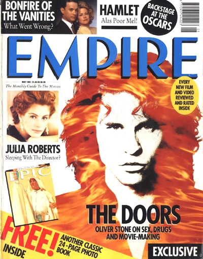 EMPIRE magazine side cover Issue 23 May 1991