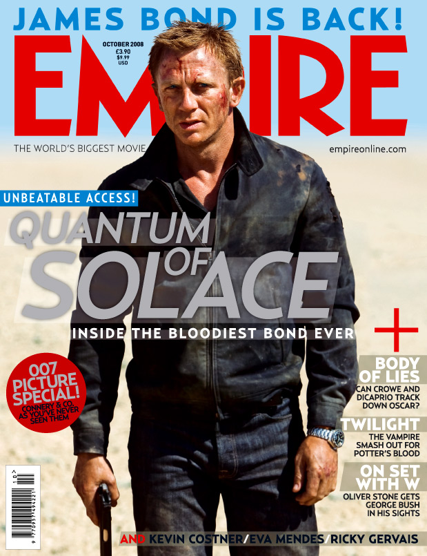 EMPIRE magazine side cover Issue 232 October 2008