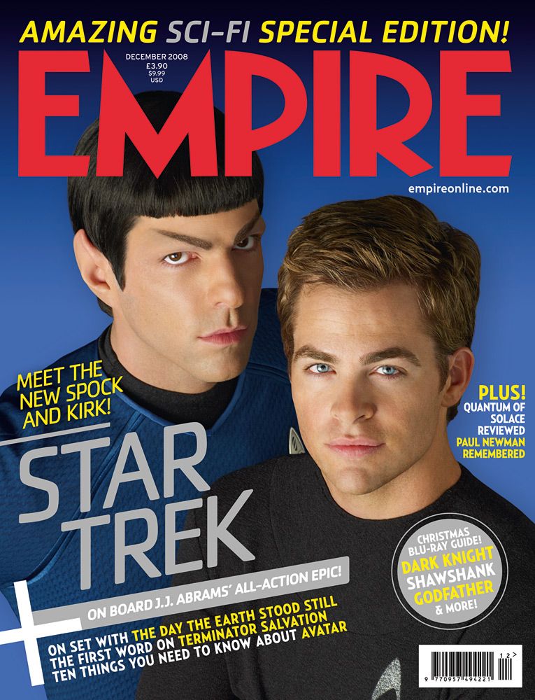 EMPIRE magazine side cover Issue 234 December 2008