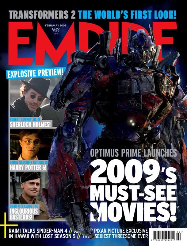 EMPIRE magazine side cover Issue 236 February 2009