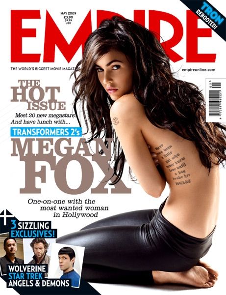 EMPIRE magazine side cover Issue 239 May 2009