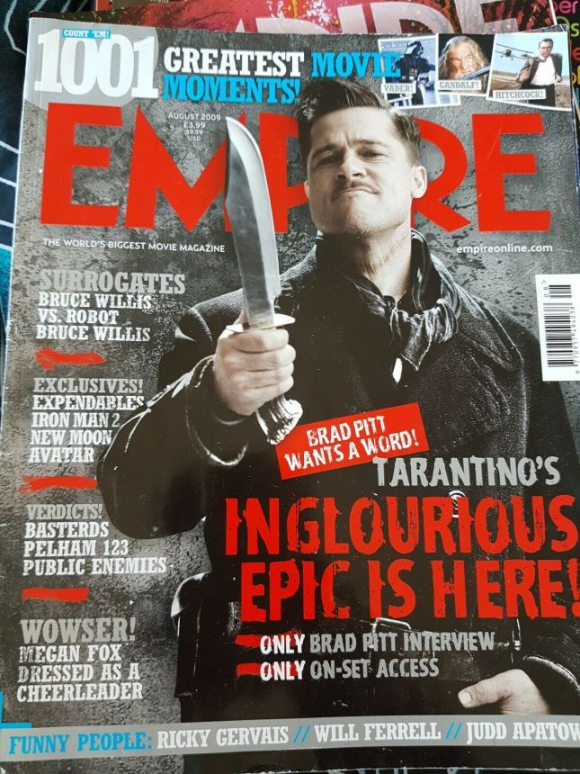 EMPIRE magazine side cover Issue 242 August 2009