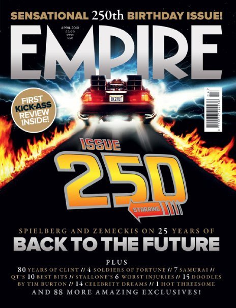 EMPIRE magazine side cover Issue 250 April 2010