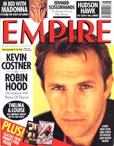 EMPIRE magazine side cover Issue 26 August 1991