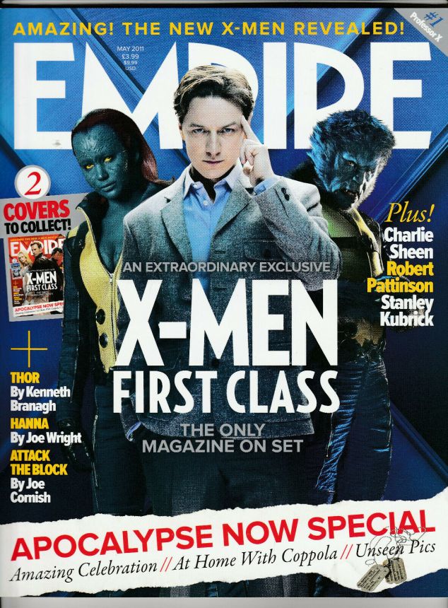 EMPIRE magazine side cover Issue 263 May 2011
