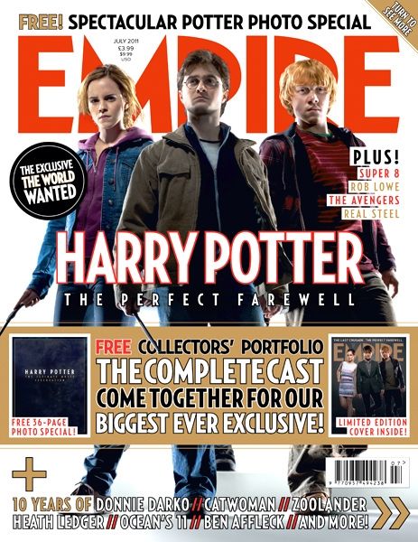 EMPIRE magazine side cover Issue 265 July 2011