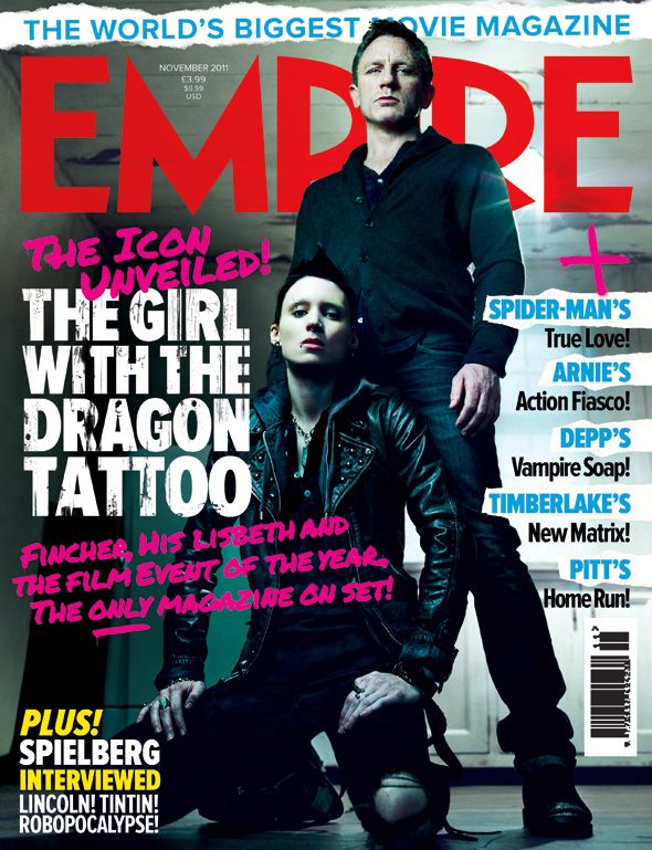 EMPIRE magazine side cover Issue 269 November 2011