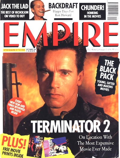 EMPIRE magazine side cover Issue 27 September 1991